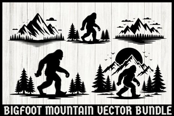 Download Bigfoot Mountain Vector Bundle - Mountain Collection