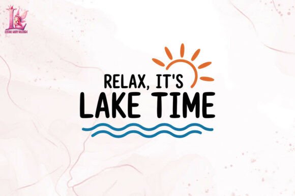 Download RELAX, IT'S LAKE TIME PNG - It's lake time Collection