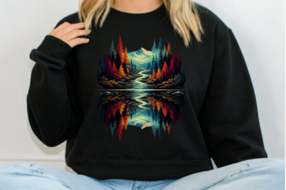 Download Autumn Forest Mountain PNG - Mountain Collection